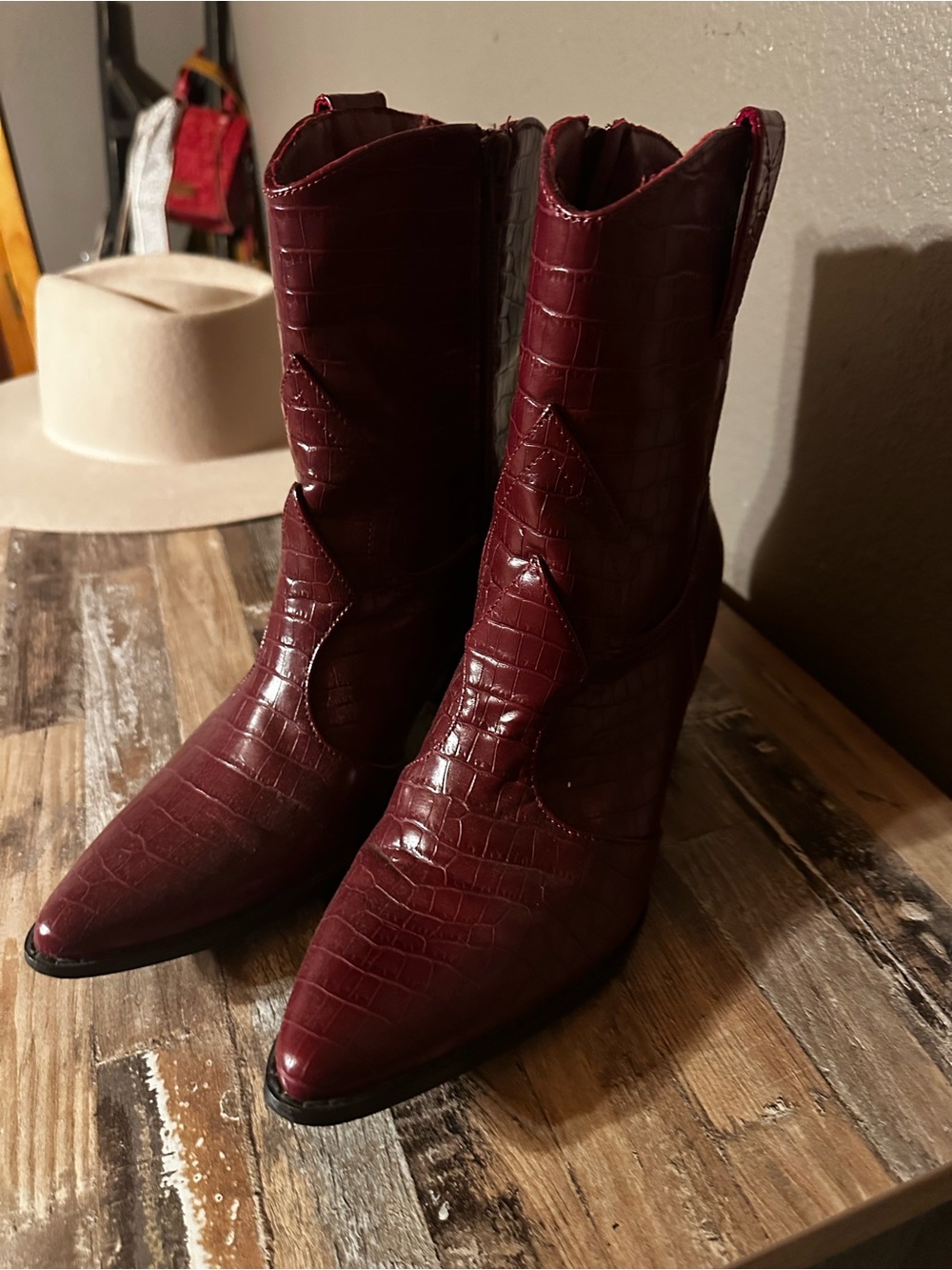 Coconuts by Matisse red cowgirl boots
